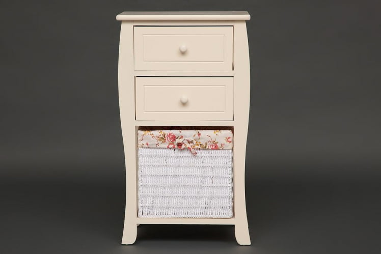 Тумба с корзиной и 2 ящиками Secret De Maison ARC 2 ( mod. HX16-827 S ) Слоновая кость_2