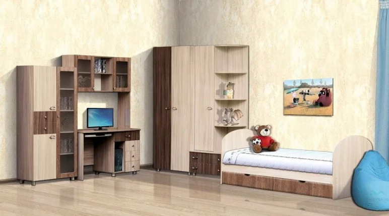 Кровать с ящиками ПМ-5 Юниор-6_2