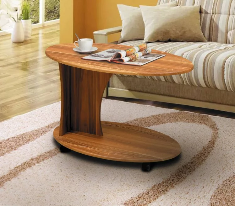 Стол журнальный №10 Итальянский орех (глянец)_0