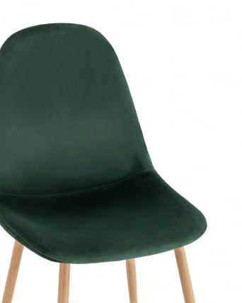 Стул Валенсия SN велюр Темно-зеленый_6