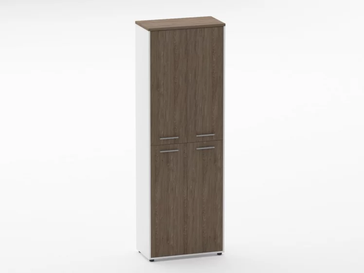 Шкаф 5 широкий закрытый Deka 10.23.161 Дуб Верцаска/Белый_0