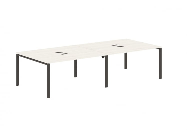 Бенч-система 4-местная EDIS EUWST 3113 Ясень Траун Мокко_0