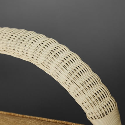 Комплект террасный ANDREA (стол кофейный со стеклом + 2 кресла + подушки) ротанг, 64х67х92см / D60х55, TCH White (белый)_3