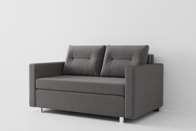 Диван трансформер Лоджия (Berhouse) Цвет фасада: Биттер; Тип: Прямой; Материал фасада: Рогожка_0