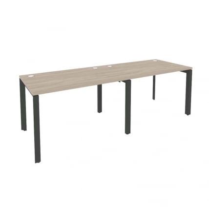 Рабочая станция на П-образном м/к ONIX O.MP-RS-2.2.8 Дуб Аттик/Антрацит_0