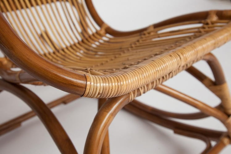 Кресло-качалка Secret De Maison Andersen (mod. 01 5086RC/1-1) натуральный ротанг, 69х99х93см, светлый мед/матовый_4