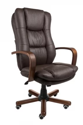 Кресло для руководителя AV 123 Шоколад_0