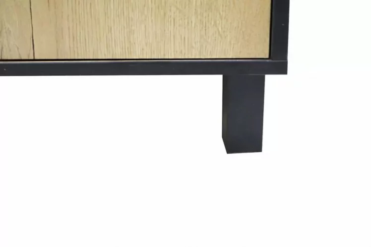 Шкаф четырехдверный Лофт 4 Дуб Крафт Золотой_6