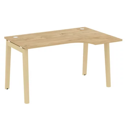 Стол эргономичный правый ONIX WOOD OW.SA-2(R) Тиквуд Светлый/Светлый_0