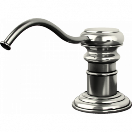 Дозатор Omoikiri Для Моющего Средства Om-01-Si Латунь/Серебро_0