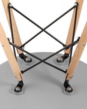 Стул Еамес Стиле ДСВ черный (разборный каркас) / Eames Style DSW_5