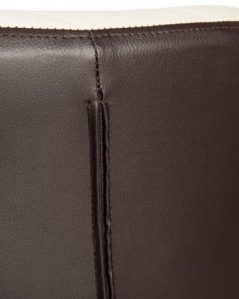 Офисное кресло для персонала DOBRIN RORY (кремово-коричневый) 2 шт_2