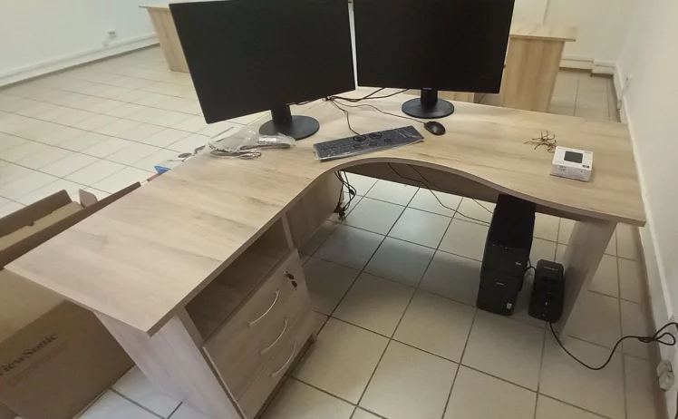 Стол эргономичный левый Альфа 64.22 Дуб Кронберг_5