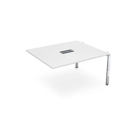 Стол системы БЭНЧ, переговорный, средний GLOSS LINE НСПС-П.927 Белый Премиум_0
