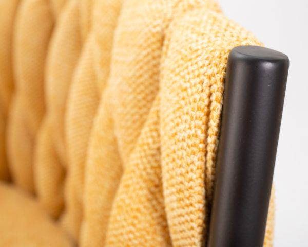 Стул барный DOBRIN LEON (желтая ткань (LAR 275-8)) 2 шт_11