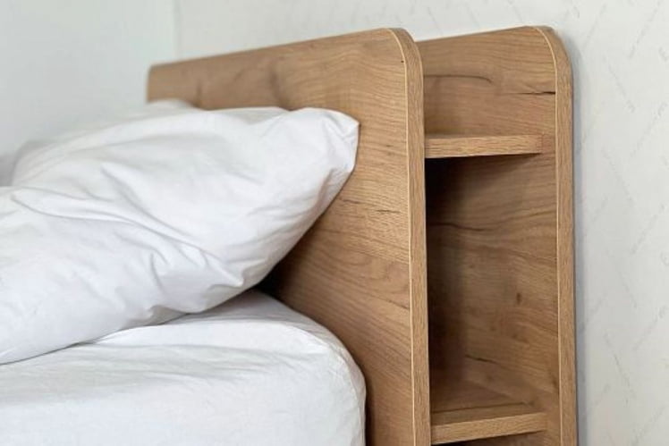 Кровать с подъемным механизмом Юниор ZP.SMU-02 дуб крафт золотой_11