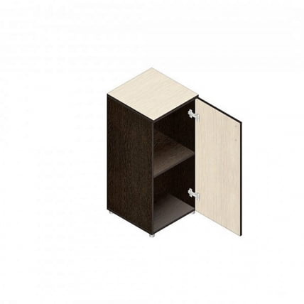 Шкаф для документов низкий Р.П-6 Венге/дуб молочный_0