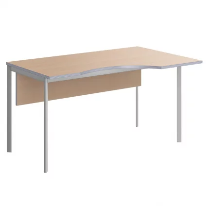 Стол эргономичный IMAGO-S CA-1SD(L/R) клен алюминий_0