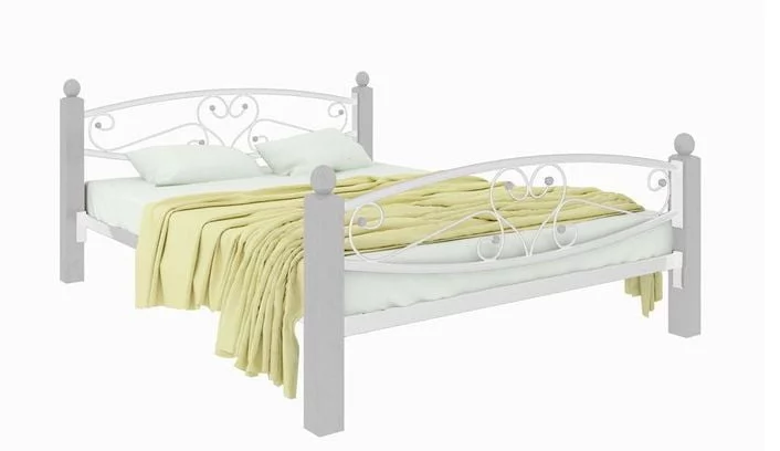 Кровать Каролина Lux plus 1800х2000 Белая_0