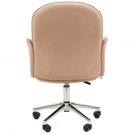 Офисное кресло CHAIRMAN HOME 130 велюр Бежевый_4