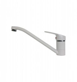 Смеситель Кухонный Lex Salto White_0