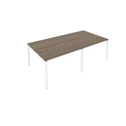 Переговорный стол (2 столешницы) Metal System Б.ПРГ-2.2 Вяз/Белый_0