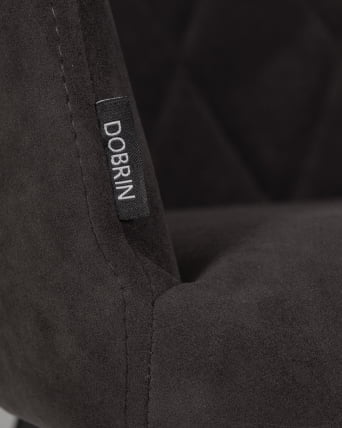 Стул обеденный DOBRIN ROBY велюр Catania Espresso_8