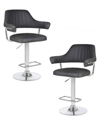 Стул барный DOBRIN CHARLY (серый) 2 шт_0