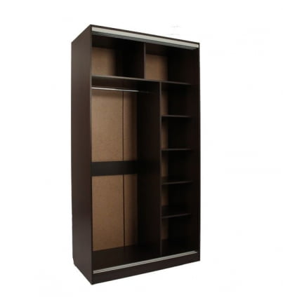 Шкаф-купе Рио 1-600 бабочки Венге_2