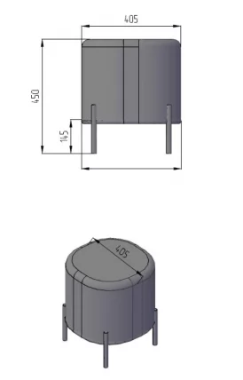 Пуф малый Gawaii Зеленый_5