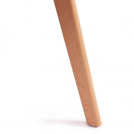 Стул TULIP SOFT (mod. 74) вельвет/дерево , 54 х 47 х 83 см , коралловый (HLR 44)/натуральный_7