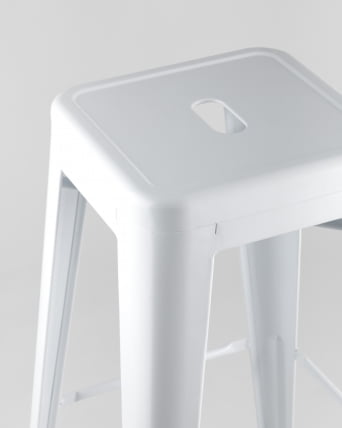 Стул барный Tolix Белый_5