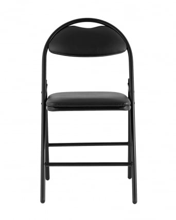 Стул складной Hagen экокожа Черный_2