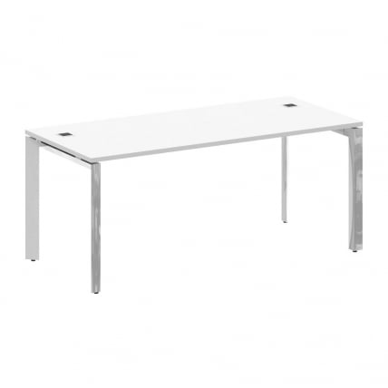 Стол рабочий руководителя на П-образном м/к ONIX DIRECT LUX M-O.MP-SRR-5.8 Белый бриллиант_0