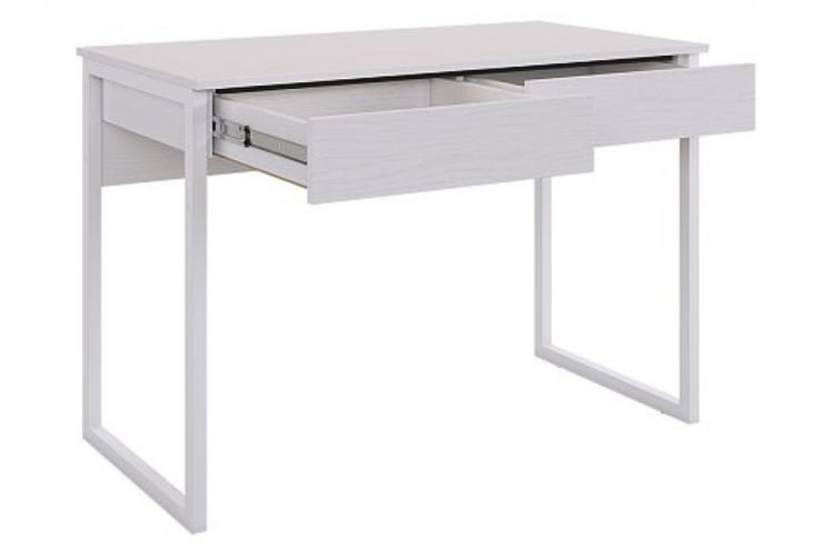 Стол Юниор SMU-01 белое дерево/белый муар_1