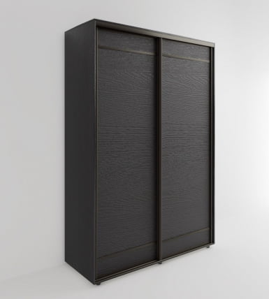 Шкаф-купе 2-х дверный Акцент-Лайт Д 1400х600 Венге_0