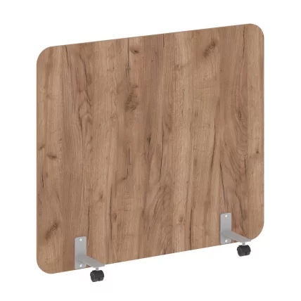 Перегородка на металлических опорах, на роликах R-line DP.R-140-120 Дуб Табак_0