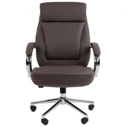 Кресло руководителя Chairman 794 экокожа Коричневый_2