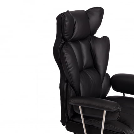 Кресло Comfy CR кож/зам, черный_12