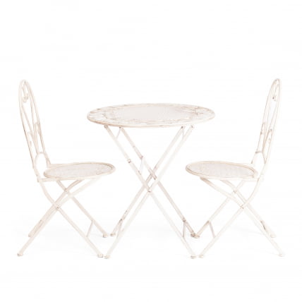 Стул Love Chair (PL08-11140) стальной сплав, античный белый, 40х47,5х94 см_10