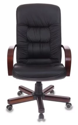 Кресло руководителя Бюрократ T-9908/WALNUT Черный_1