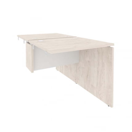 Стол-приставка двойной к опорным элементам ONIX O.D.SPR-0.7 Денвер Светлый/Белый_0