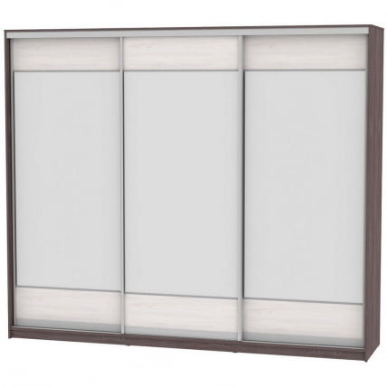 Шкаф-купе B-230х270х60-3(ЯАТ-ЯАС-D8D8D8)_0