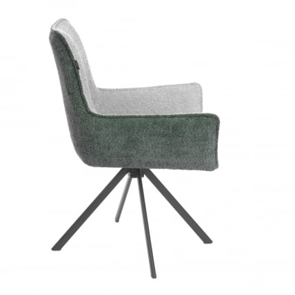 Стул Murano/Мурано опора 360, букле, изумруд-опал (Betsy)_1