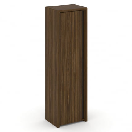 Гардероб узкий левый Corner COR.GB-1(L) Орех Лоренцо_0