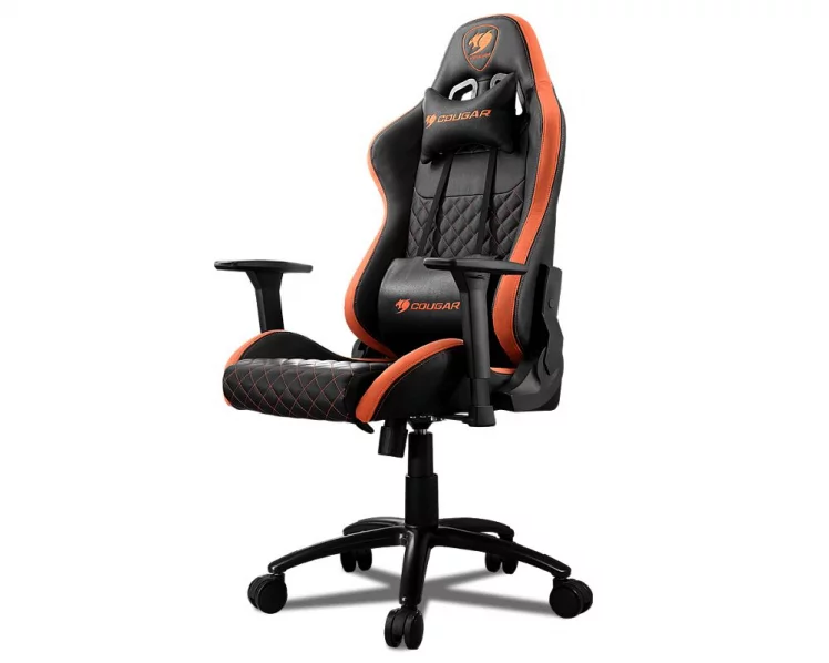 Кресло геймерское COUGAR RAMPART Black-Orange_2