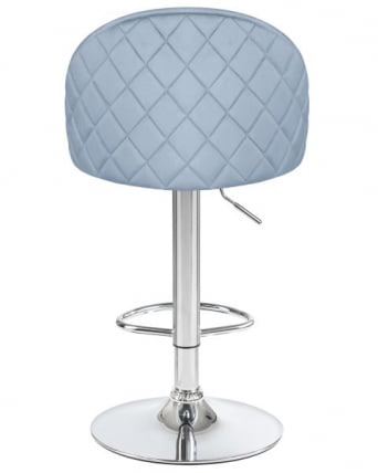 Стул барный DOBRIN MILANA (пудрово-голубой велюр (MJ9-74)) 2 шт_5