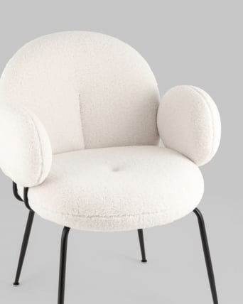 Кресло Nina белый_6