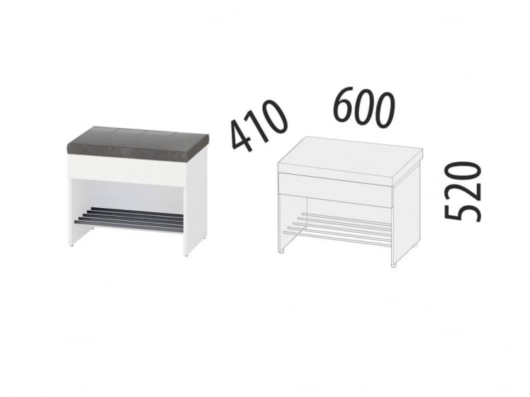 Банкетка Денвер 400.03_1