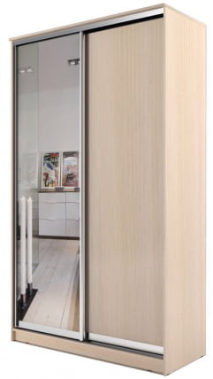 Шкаф-купе Хит-23-12-15 Дуб млечный_1